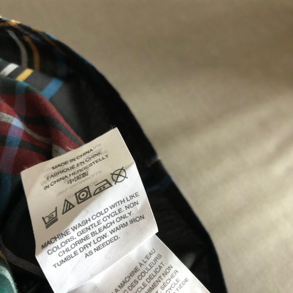 J. Crew Perfect Shirt Button Down Top 4 Steward Plaid 100% Cotton - Picture 6 of 6